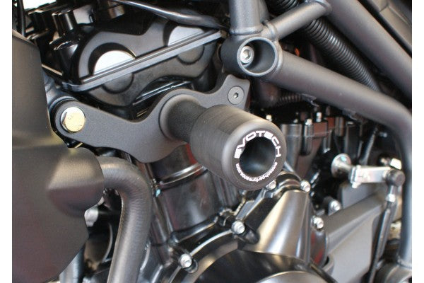 Evotech Performance Frame Sliders / Crash Bobbins Kit for '10-'14 Triumph Tiger 800/XC