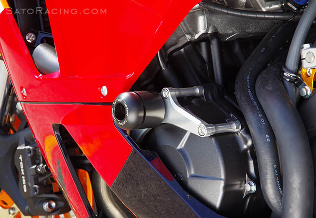 Sato Racing Engine Sliders for 2013-2015 Honda CBR600RR