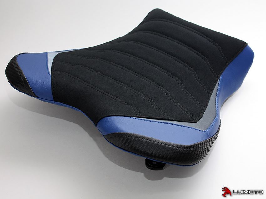 LuiMoto Team Yamaha Rider Seat Covers for 2015 Yamaha R1/R1M