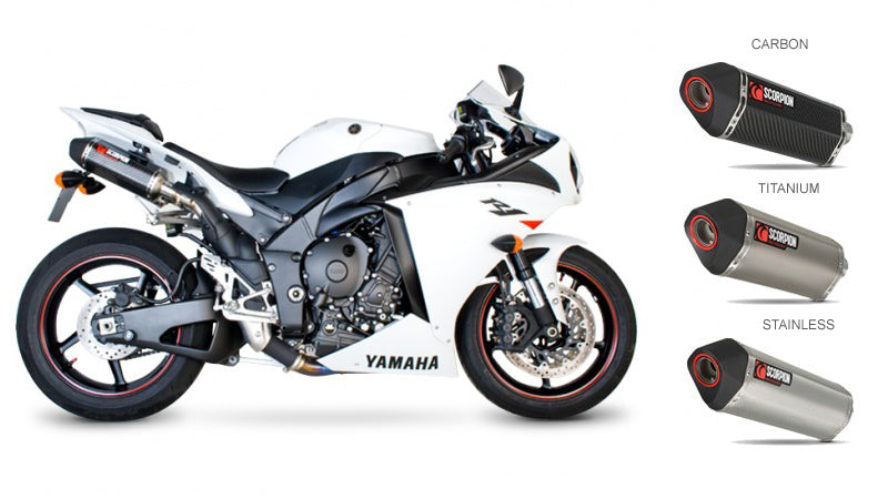 Scorpion Serket Parallel Slip-on Exhaust Systems for '09-'14 Yamaha R1