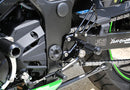 Sato Racing Adjustable Rearsets for 2013-2015 Kawasaki Ninja 300 / 250