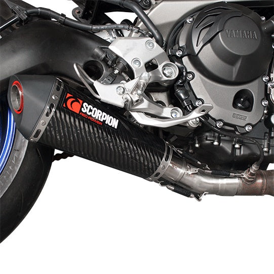 Scorpion Serket Taper Slip-On Exhaust '14-'19 Yamaha FZ-09 / MT-09