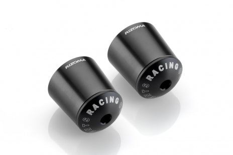 Rizoma OEM Barends Caps / Sliders for KAWASAKI - Black
