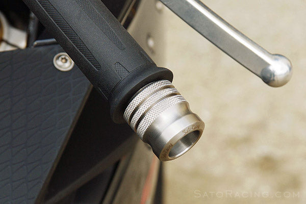Sato Racing Handle Bar Ends for 2009-2015 BMW S1000RR - Long Style