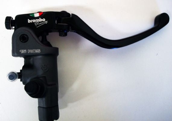 Brembo 15RCS Radial Front Brake Master Cylinder W / Folding Short Lever