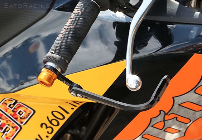 Sato Racing Type-1 Lever Guard w.Expansion Sleeve Insert (Size 14-16mm / 18-19mm)