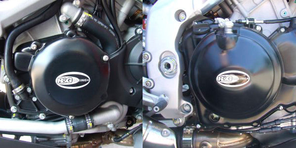 R&G Racing Engine Cover Set (2pc) for 2009-2012 Aprilia RSV4 / R / APRC, 2011-2012 Tuono V4
