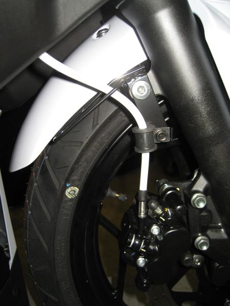Spiegler Stainless Steel Front Brake Lines Kit for 2013-2015 Kawasaki Ninja 300