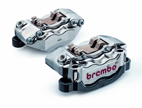 Brembo High Performance 136mm Nickel Radial Caliper Kit for Yamaha YZF R1  and MT-01 2007, 2008, 2009, 2010, 2011
