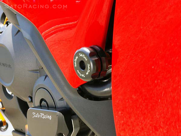 Sato Racing No-Cut Frame Sliders 2012-2014 Honda CBR1000RR (non-ABS)