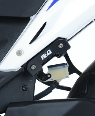 R&G Racing Exhaust Hanger + Foot Rest Blanking Plate '13-'15 Honda CBR500R/CB500F/CB500X