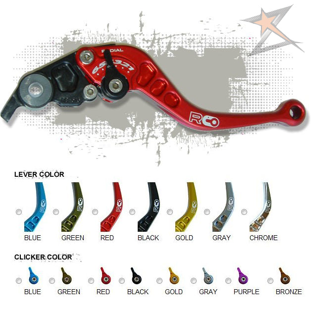 CRG Roll-A-Click Spectrum Brake & Clutch Levers ( Set of 2 ) - Motostarz USA