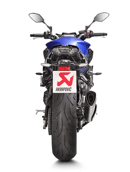 Akrapovic Slip-On Line (Titanium) Exhaust '16-'21 Yamaha FZ-10 / MT-10