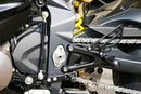 Sato Racing Rear Set Kit For 2006-2012 Triumph Daytona 675 / Street Triple - Black
