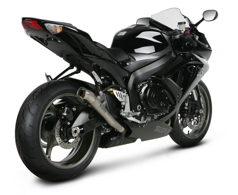 Akrapovic Megaphone Slip On Open Exhaust System '08-'10 Suzuki GSXR 60