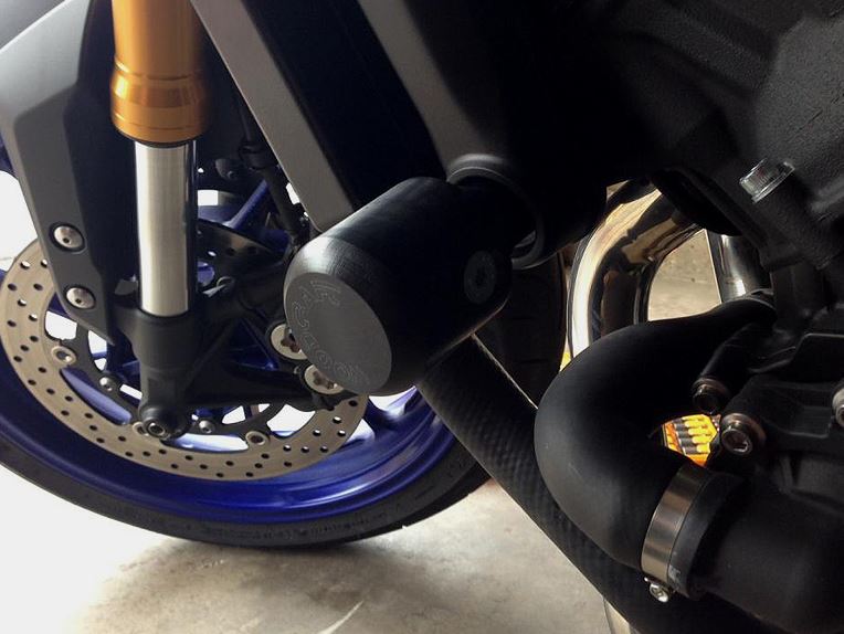 Woodcraft Frame Slider Kit '14'22 Yamaha MT09/FZ09/FJ09/XSR900/Tra