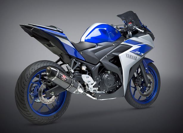 Yoshimura Race R77 Stainless Steel Full Exhaust Systems 2015-2016 Yamaha YZF R3 - motostarz.com