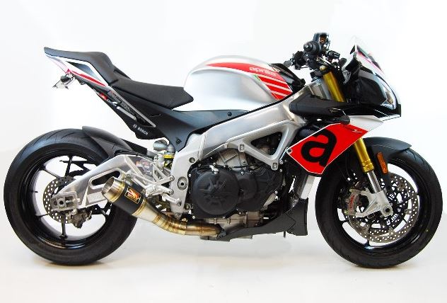 Competition Werkes Stainless Steel Slip-on Exhaust 2017-2018 Aprilia RSV4RR/RF