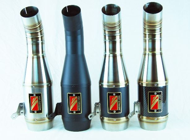 Competition Werkes Stainless Steel Slip-on Exhaust 2017-2018 Aprilia RSV4RR/RF