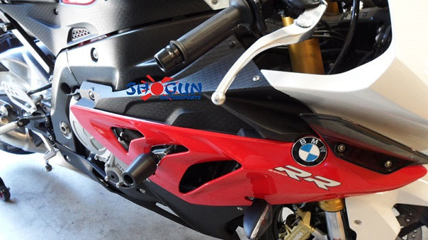 Shogun No-Cut Frame Sliders 2012-2014 BMW S1000RR - Complete Kit