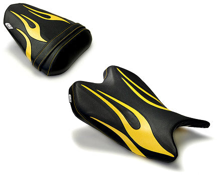 LuiMoto Flame Edition Seat Cover '08-'16 Yamaha YZF R6 - Motostarz USA