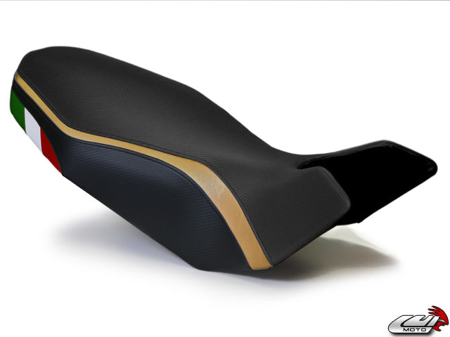 LuiMoto Team Italia Seat Cover for 2007-2012 Ducati Hypermotard