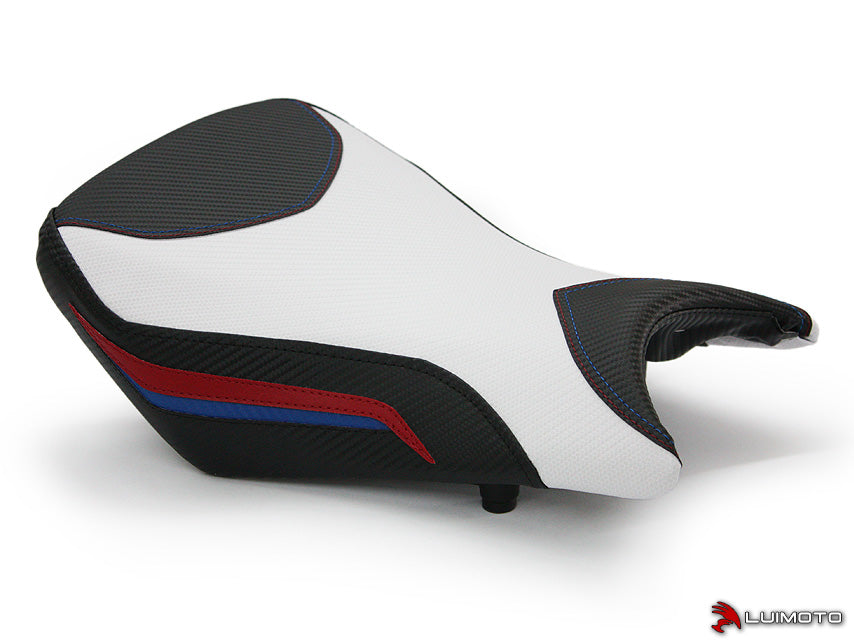 LuiMoto Technik Edition Seat Cover 2012-2014 BMW S1000RR - Cf Pearl/Cf Black