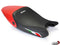 LuiMoto Team Italia Seat Cover Ducati 696/796/1100 - Sp Black/Cf Black/Red