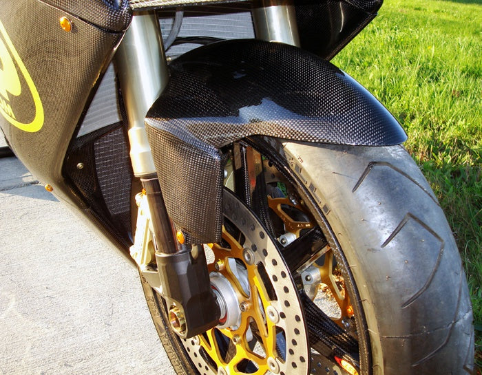CDT Elite Series Carbon Fiber Front Fender MV Agusta F4 Series - Motostarz USA