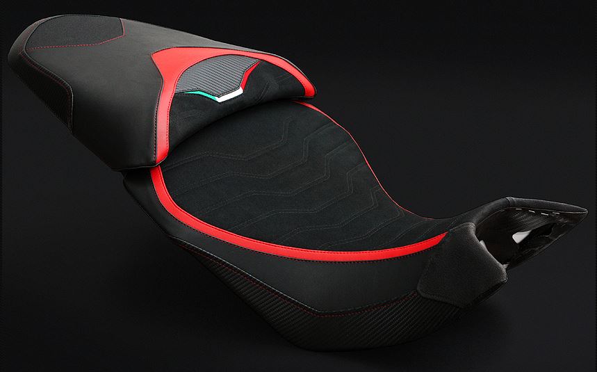 LuiMoto Team Italia Passenger Seat Cover '15-'20 Ducati Multistrada