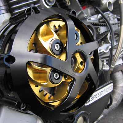 SpeedyMoto Ducati 5 Spoke Clutch Cover (Fits All Dry Clutch Models) - Motostarz USA
