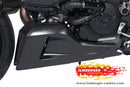 ILMBERGER Carbon Fiber Bellypan Left Side 2011-2012 Ducati Diavel