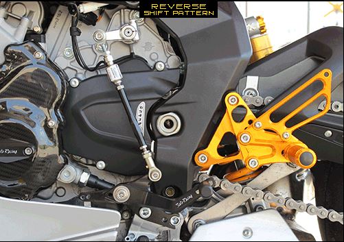 Sato Racing Adjustable Rearsets for 2012-2015 MV Agusta F3