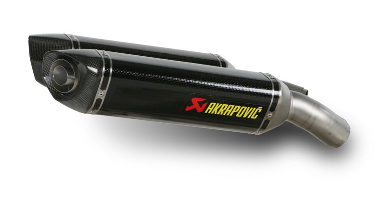 Akrapovic Slip-On Line (Carbon) Open Exhaust System 2008-2014 Ducati 848 / EVO - Motostarz USA