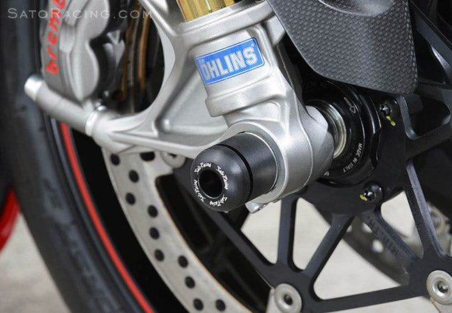 Sato Racing Front Axle Sliders for Ducati Diavel, 1199 Panigale/S