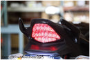 Motodynamic Sequentail LED Tail Light for '11-13 Honda CBR250R, 2015 CBR300R - Smoke