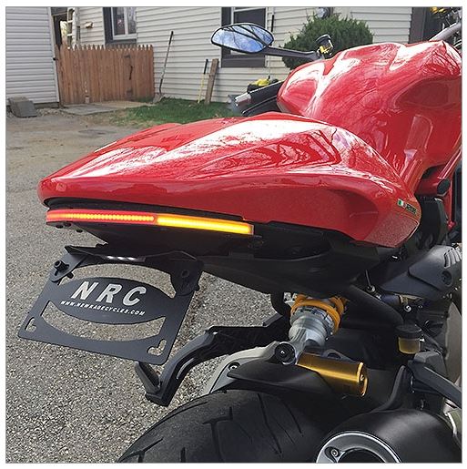 New Rage Cycles 'Stealth' Fender Eliminator '14-'17 Ducati Monster 821, '14-'16 Monster 1200
