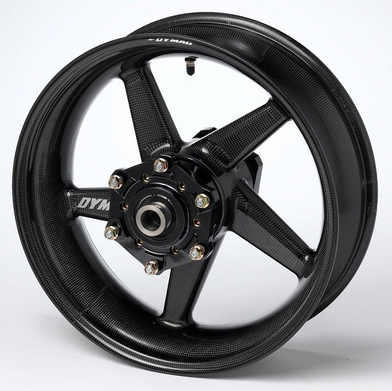 DYMAG Carbon Fiber Race Ultra Lightweight CA5 5 Spoke Motorcycle Wheels (Set) - motostarz.com