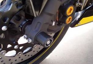 R&G Racing Front Axle Sliders 2002-2014 Yamaha YZF R1 & 2005-2015 R6