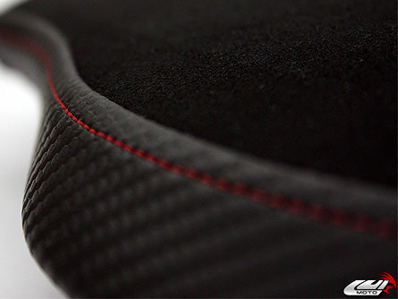 LuiMoto Team Italia Suede Seat Cover 10-11 MV Agusta Brutale 990R, 10-11 Brutale 1090R - Motostarz USA