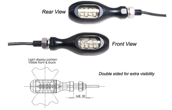 Oberon bar deals end turn signals