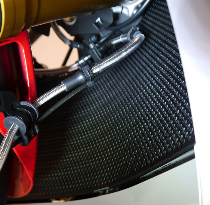 Evotech Performance Radiator + Oil Cooler Guard '15-'23 Yamaha R1/R1M/R1S