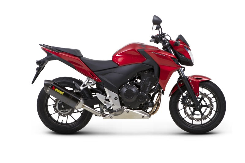 Akrapovic Slip-On Line (Carbon) EC Type Approval Exhaust System for 2013-2015 Honda CBR500R, CB500F/X