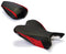 LuiMoto Sport Seat Covers '09-'14 Yamaha YZF R1 - CF Black/SP Red - Motostarz USA