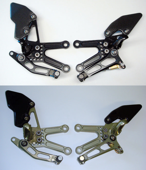 Attack Performance Adjustable Rearsets for 2006-2013 Kawasaki ZX10R 