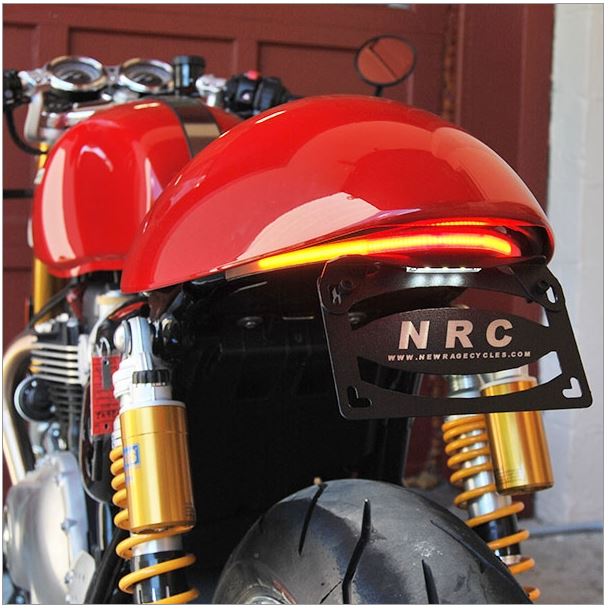 New Rage Cycles Fender Eliminator Kit for 2016-2017 Triumph Thruxton 1200/R | US License Plate