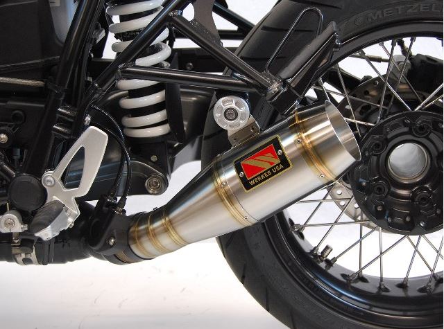 Competition Werkes GP Stainless Steel Slip-on Exhaust 2014-2017 BMW R nine T | WB1200