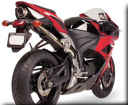 Hotbodies Racing MGP Growler Carbon Slip-on Exhaust System 2007-2012 Honda CBR600RR