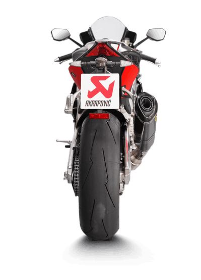 Akarapovic Slip On Line (Carbon) EC Type Approved Exhaust System 2015-2016 Aprilia RSV4 | S-A10SO7-HRC
