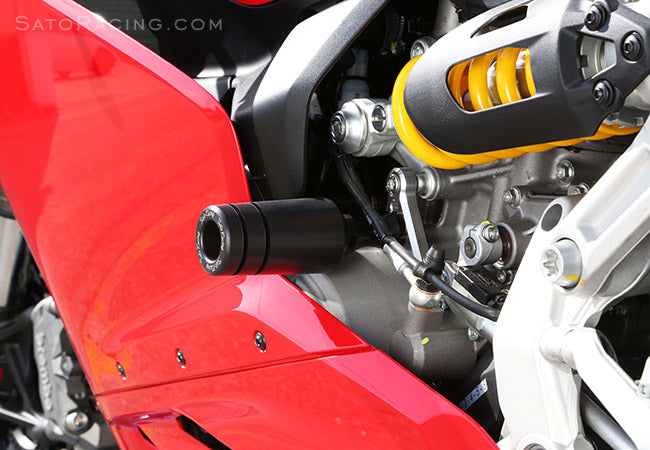 Sato Racing Frame / Engine Sliders for 2014 Ducati 899 Panigale